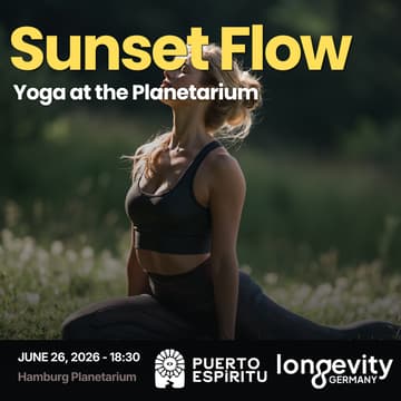 Cover Image for Sunset Flow — Yoga at the Planetarium