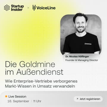 Cover Image for Die Goldmine im Außendienst: Wie Enterprise-Vertriebe verborgenes Markt-Wissen in Umsatz verwandeln