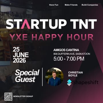 Cover Image for Startup TNT YXE HH w/ Christian Boyle