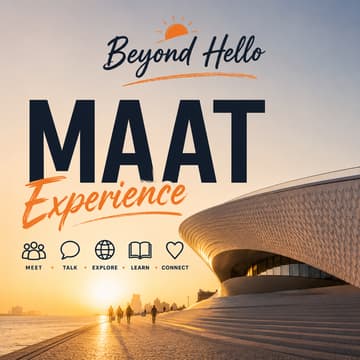 Cover Image for Beyond Hello🏛️| MAAT Museum & Riverside Wander