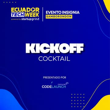 Cover Image for ETW Kickoff Cocktail x Codelaunch [Samborondón] 🍸