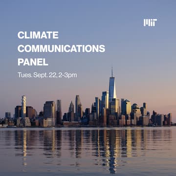 Cover Image for Climate Communications Panel