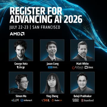 Cover Image for AMD Advancing AI 2026