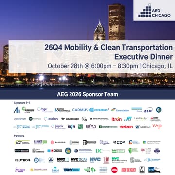 Cover Image for 26Q4 Chicago Executive Dinner: Mobility & Clean Transportation