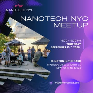 Cover Image for Nanonite Social: NYC Nanotechnology Meetup