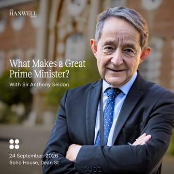 Cover Image for What Makes a Great Prime Minister? With Sir Anthony Seldon