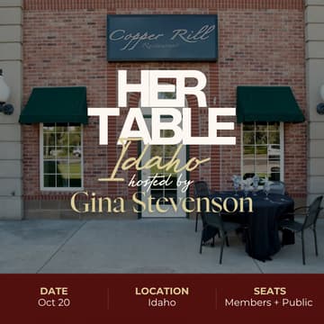 Cover Image for HER Table Idaho Falls hosted by Gina Stevenson