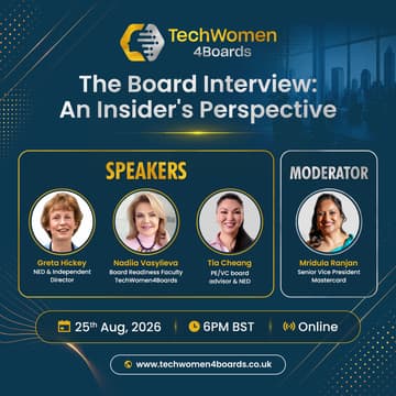 Cover Image for Board Interview: An Insider Perspective – Online Event