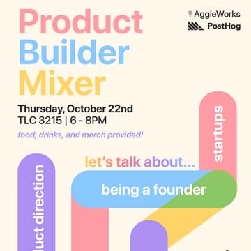 Cover Image for Product Builder Mixer with AggieWorks & PostHog