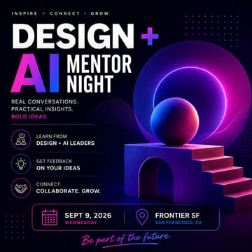 Cover Image for Design + AI Mentor Night