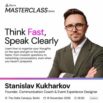 Cover Image for Masterclass: Think Fast, Speak Clearly