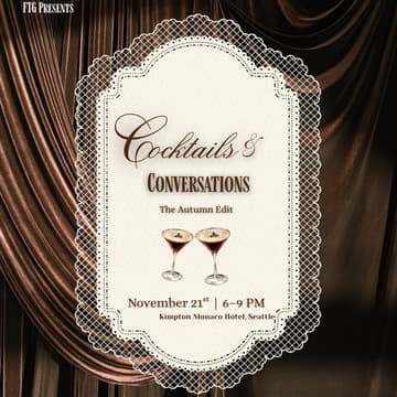 Cover Image for Cocktails & Conversations: The Autumn Edit 🍸🤎