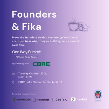 Cover Image for Founders & Fika
