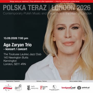 Cover Image for Aga Zaryan Trio - koncert jazzowy | Jazz Concert