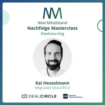 Cover Image for Nachfolge Masterclass Dealsourcing: Wie Nachfolger bei M&A-Beratern auf die Shortlist kommen