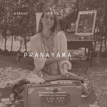 Cover Image for Morning ritual: Pranayama with Clara Vidal