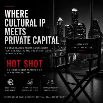 Cover Image for Hot Shot Investor Dinner ATX