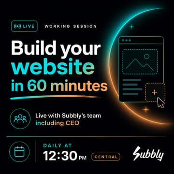 Cover Image for [Live with Subbly CEO] Ship your Subscription Storefront in under 60 mins