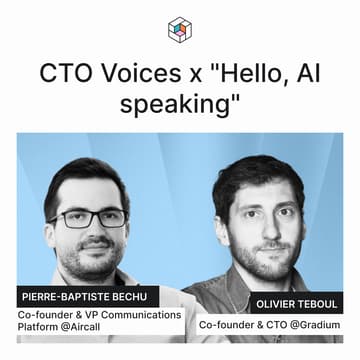 Cover Image for CTO Voices x "Hello, AI speaking"