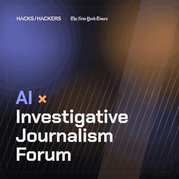 Cover Image for AI x Investigative Journalism Forum