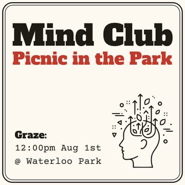 Cover Image for Graze @ Mind Club (Waterloo Park Picnic)