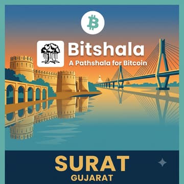Cover Image for Bitshala Meetup: Decoding Bitcoin in Surat, Gujarat