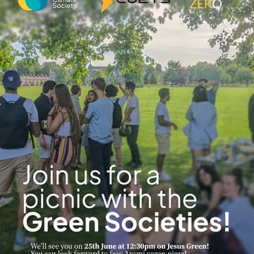 Cover Image for Green Societies Picnic