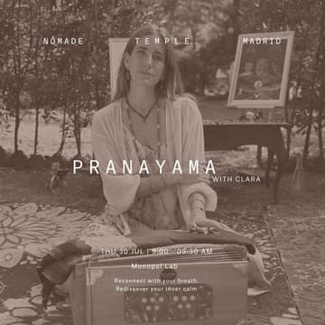 Cover Image for Morning Ritual: Pranayama with Clara Vidal