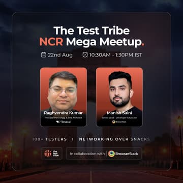 Cover Image for The Test Tribe Mega Meetup - NCR