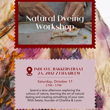 Cover Image for Natural Dyeing Workshop