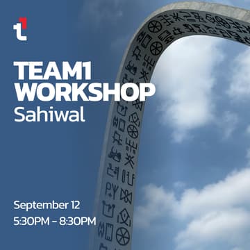 Cover Image for Team1 Workshop Sahiwal
