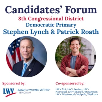 Cover Image for Join Patrick Roath at the League of Women Voters Candidates' Forum