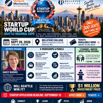 Cover Image for Startup World Cup - Seattle Regional Expo