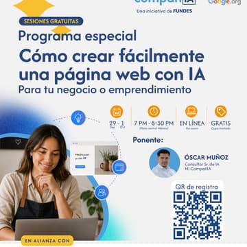 Cover Image for Cómo crear fácilmente una página web con IA para tu negocio o empredimiendo