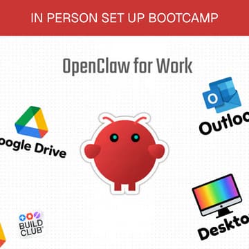 Cover Image for Build your first agent and set up Openclaw | In person