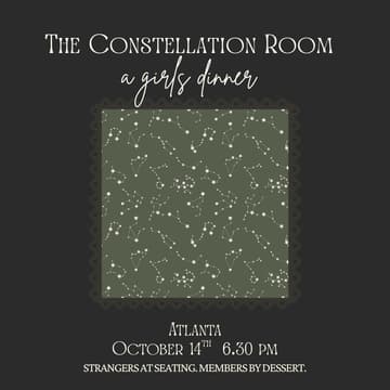 Cover Image for The Constellation Room: A Girls Dinner