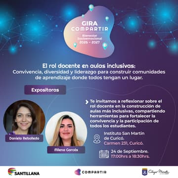 Cover Image for El rol docente en aulas inclusivas: Convivencia y liderazgo para construir comunidades de aprendizaje inclusivas.