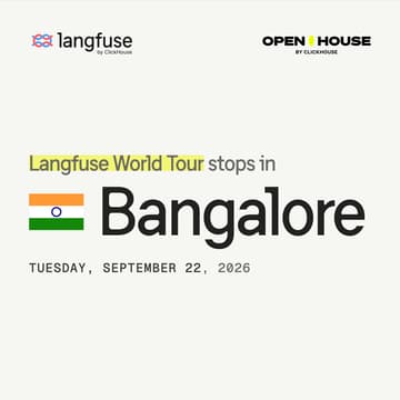 Cover Image for Langfuse @ OpenHouse Bengaluru
