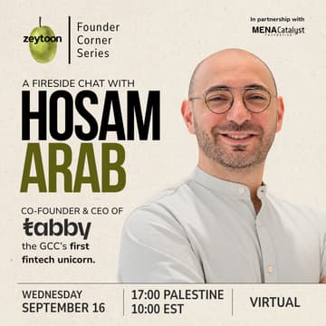 Cover Image for Fireside chat with Hosam Arab, Co-Founder & CEO of Tabby