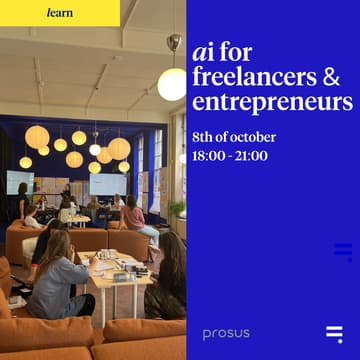 Cover Image for AI Night 1: AI for Freelancers & Entrepreneurs