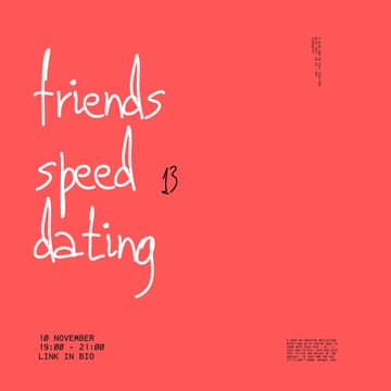Cover Image for Warsaw Creative Club: Friends Speed Dating