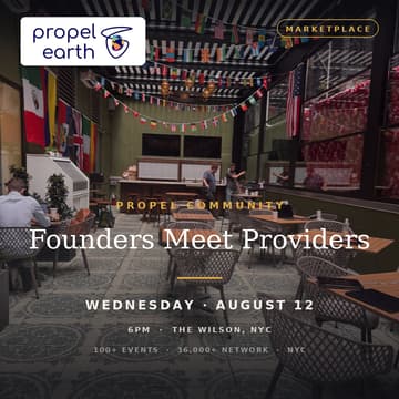 Cover Image for Founders Meet Providers · August