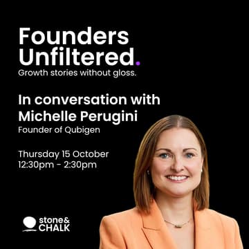 Cover Image for Founders Unfiltered: In conversation with Michelle Perugini