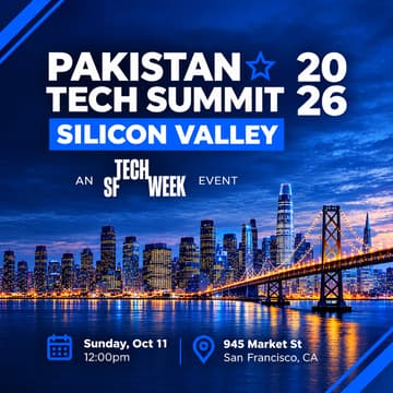 Cover Image for 15th Pakistan Tech Summit - #SFTechWeek