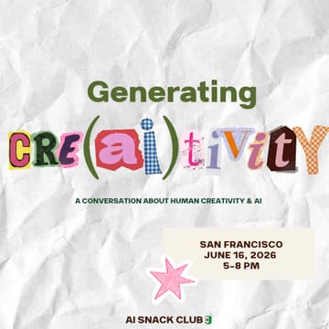 Cover Image for Generating Cre(ai)tivity with AI Snack Club