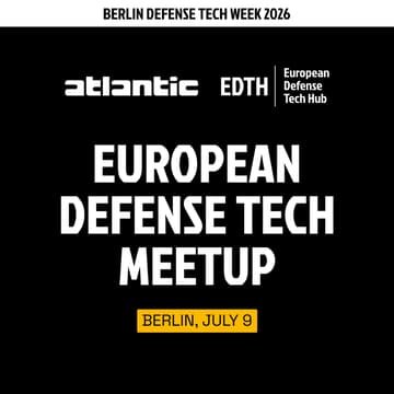 Cover Image for European Defense Tech Meetup – Berlin