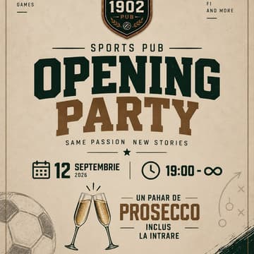 Cover Image for OPENING PARTY @ CLUB 1902 🥂🏆