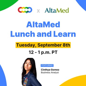 Cover Image for AltaMed Lunch and Learn with Cinthya Gomez