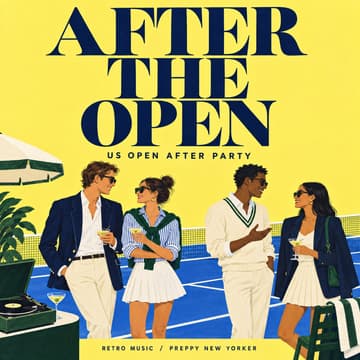 Cover Image for W Concept Presents: AFTER THE OPEN 🎾