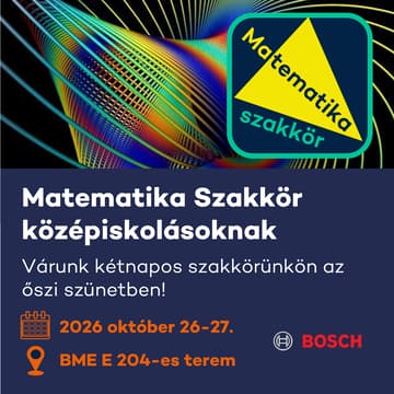 Cover Image for Matematika Szakkör az őszi szünetben - 2026
